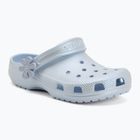 Klapki dziecięce Crocs Classic Pearl Shine blue frost