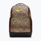 Plecak treningowy Nike Brasilia 9.5 24 l burgundy crush/black/volt