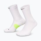 Skarpety Nike Running Midweight Crew white/volt/black