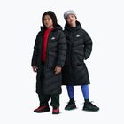Płaszcz ocieplany dziecięcy Nike Sportswear All Day Play black/white