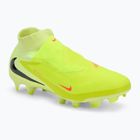 Buty piłkarskie męskie Nike Phantom 6 High Pro FG hyper crimson/limelight/black