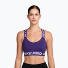 Biustonosz treningowy Nike Pro Light-Support court purple/court purple/white