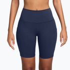 Spodenki damskie Nike One High Waisted 8" Biker midnight navy