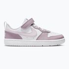 Buty dziecięce Nike Court Borough Low Recraft white/plum fog/white/venice