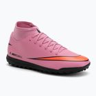 Buty piłkarskie męskie Nike Mercurial Superfly 10 Club TF magic flamingo/black/total crimson