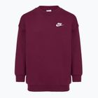 Bluza dziecięca Nike Sportswear Club Fleece bordeaux/white