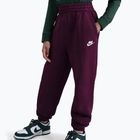 Spodnie dziecięce Nike Sportswear Club Fleece bordeaux/bordeaux/white