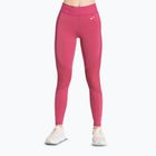 Legginsy treningowe damskie Nike Pro High-Waisted sweet beet/white