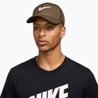Czapka z daszkiem Nike Dri-FIT Club mosswood brown/white