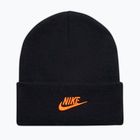 Czapka zimowa dziecięca Nike Peak black/safety orange