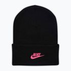 Czapka zimowa Nike Peak Futura Beanie black/pinksicle