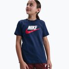 Koszulka dziecięca Nike Sportswear midnight navy/white