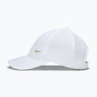 Czapka z daszkiem dziecięca Nike Dri-FIT Club white/flt gold