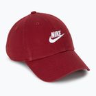 Czapka z daszkiem Nike Club Unstructured Futura Wash team crimson/white