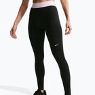 Legginsy damskie Nike Pro Mid-Rise Full black/pink foam/white