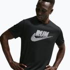 Koszulka do biegania męska Nike Miler Dri-Fit UV black/white