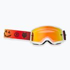 Gogle rowerowe Fox Racing Main Hello Future white/yellow/mirror