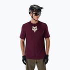 Koszulka rowerowa męska Fox Racing Ranger Fox Head SS dark maroon