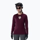 Longsleeve rowerowy damski Fox Racing Ranger Fox Head LS dark maroon