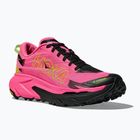 Buty do biegania damskie HOKA Matafe 5 neon rose/black