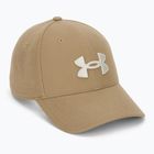 Czapka z daszkiem męska Under Armour Blitzing Low Brushed camel/summit white