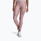 Legginsy damskie Under Armour HeatGear Rib tourmaline pink/tourmaline pink/white