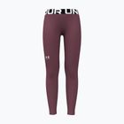 Legginsy treningowe dziecięce Under Armour HeatGear fuchsia dusk