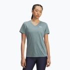 Koszulka treningowa damska Under Armour Tech V-Twist jasper blue/white