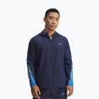 Kurtka do biegania męska Under Armour Velociti Storm Hooded washed navy/blue atlantis/reflective
