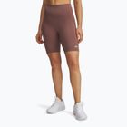 Spodenki treningowe damskie Under Armour Motion Bike EMEA sierra taupe/white