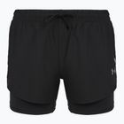 Spodenki do biegania damskie Under Armour Velociti Pro 4" 2N1 ultimate black/ultimate black/ultimate black