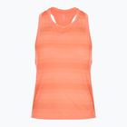 Koszulka do biegania damska Under Armour Velociti Singlet electric tangerine/black/green mode
