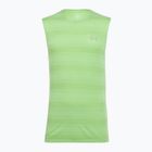 Koszulka do biegania męska Under Armour Velociti Tank lumos lime/white