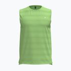 Koszulka do biegania męska Under Armour Velociti Tank lumos lime/white