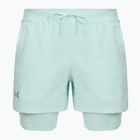 Spodenki do biegania męskie Under Armour Launch 5" 2IN1 refresh mint/castlerock