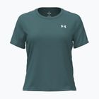 Koszulka treningowa damska Under Armour Tech Wordmark Tape rack green/black/white