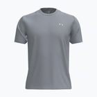 Koszulka treningowa męska Under Armour Tech Taping mod gray/black/lumos lime