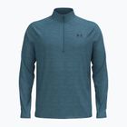Longsleeve męski Under Armour Tech Textured 1/2 Zip boundless blue/black