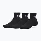 Skarpety męskie Under Armour Performance Cotton Qtr 3 pary ultimate black/white