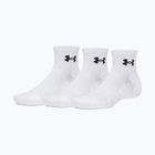 Skarpety męskie Under Armour Performance Cotton Qtr 3 pary white/white/ultimate black