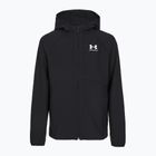 Kurtka sportowa dziecięca Under Armour Vibe Woven Windbreaker Jacket black/white