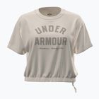 Koszulka treningowa damska Under Armour Bungee Hem Tee summit white/khaki base