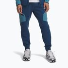 Spodnie męskie Under Armour Unstoppable Fleece wham blue/boundless blue/black