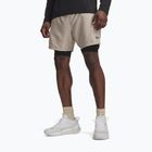Spodenki treningowe męskie Under Armour Vanish Woven 2.0 2IN1 Shorts timberwolf taupe/black