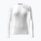 Longsleeve treningowy damski Under Armour HG Authentics Comp LS white/halo gray