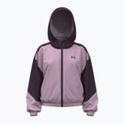 Kurtka dziecięca Under Armour G Icon Woven Full Zip purple echo/mauve pink/black