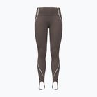 Legginsy treningowe damskie Under Armour Meridian Contour Stirrup Leggings peppercorn/white/peppercorn