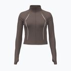 Bluza treningowa damska Under Armour Meridian Contour Full Zip peppercorn/white/peppercorn