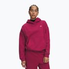Bluza damska Under Armour Icon Fleece Hoodie claret/white