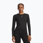 Longsleeve treningowy damski Under Armour ColdGear Crew ultimate black/white